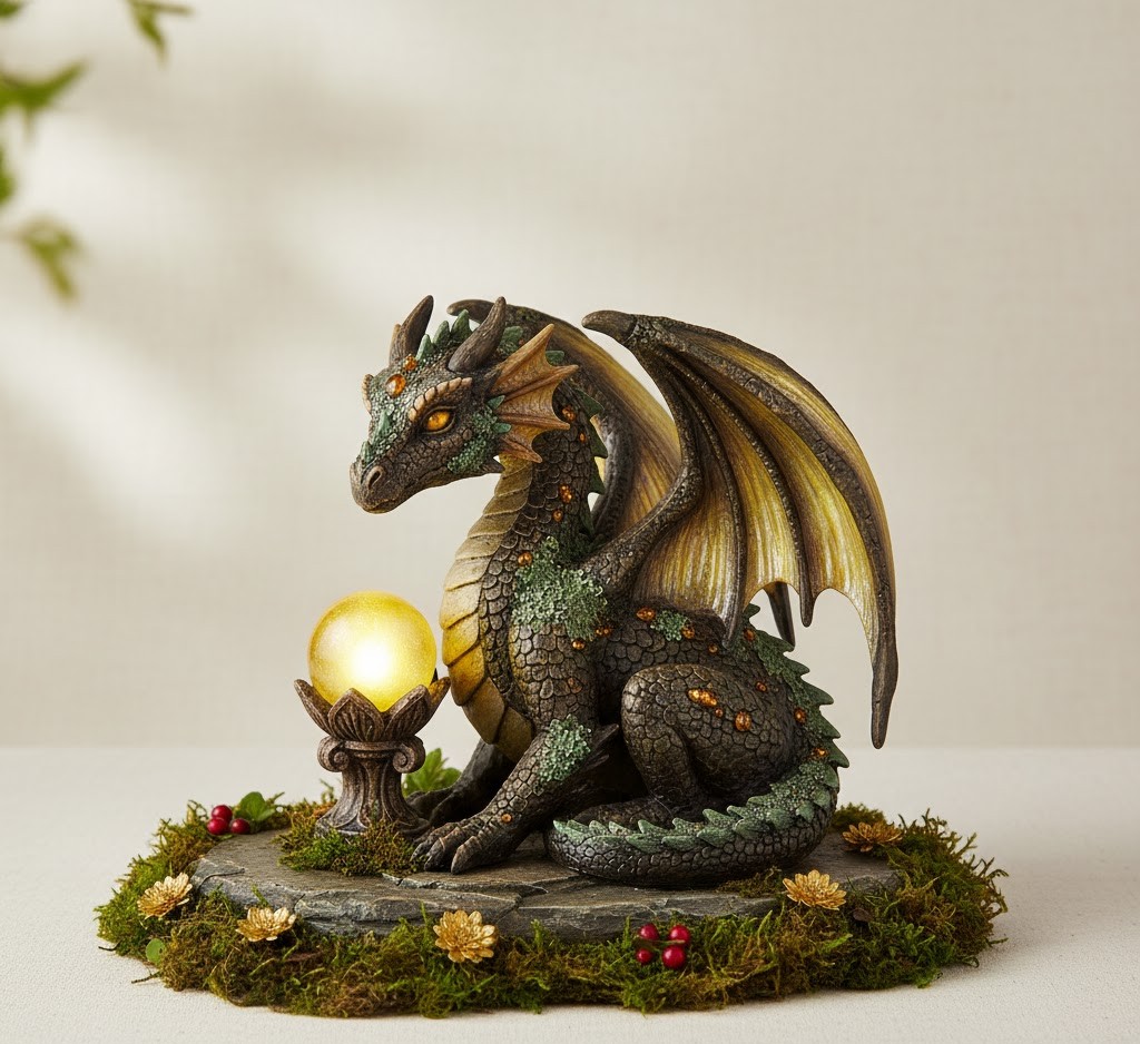 Dragon garden figurine